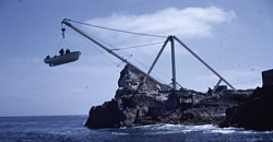 How boats, supplies, people were brought ashore on SEFI ... even to this day.