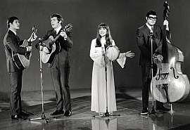The Seekers, 1964-1968. Stereotypical folk-pop crossover band of that era.